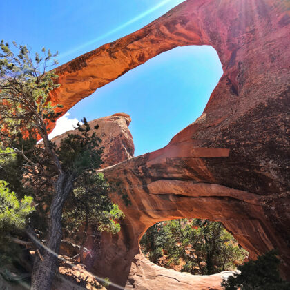 Double O Arch v Arches National Park