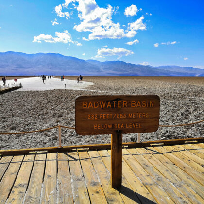 Badwater Basin in Death Valley National Park