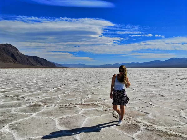 Kája v Death Valley National Park