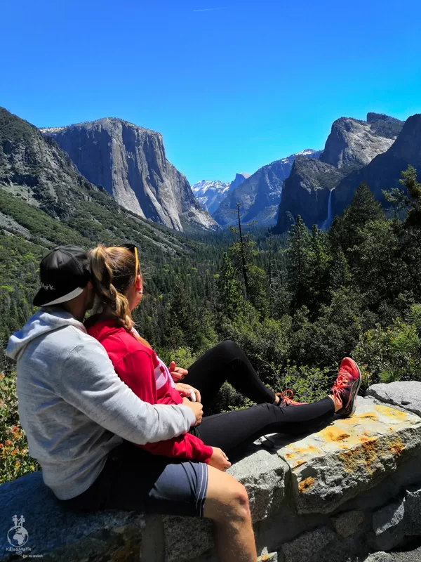 Kája&Mařík v Yosemite National Park
