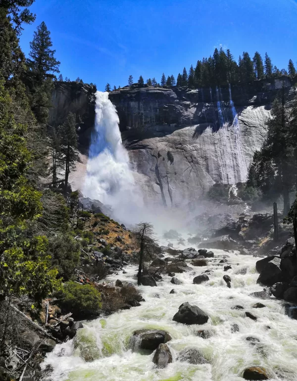 Nevada Fall v Yosemite National Park
