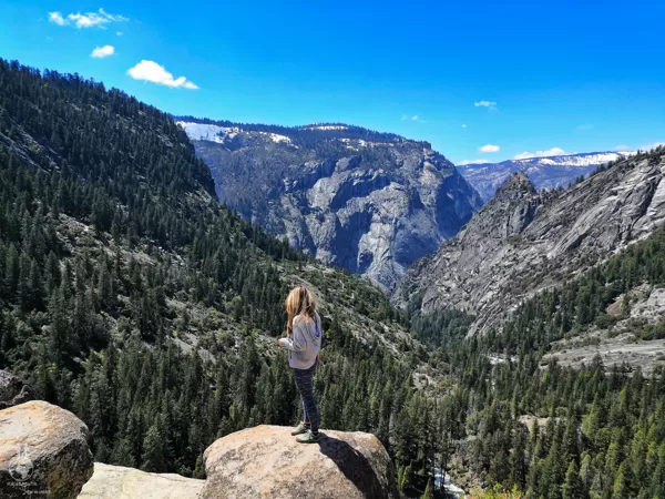 Kája v Yosemite National Park