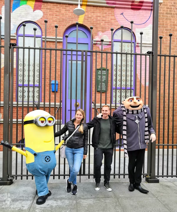 Kája&Mařík v Universal Studios Hollywood